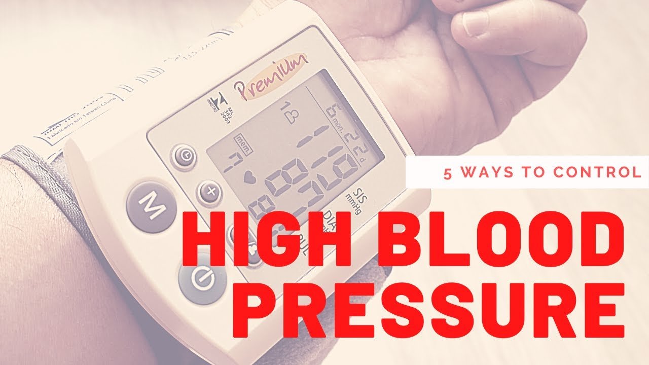 5 Ways To Control High Blood Pressure Without Using ...