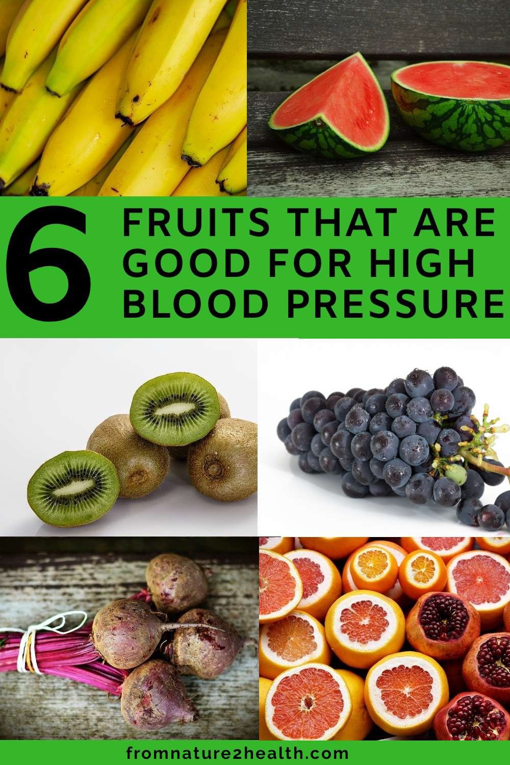 6 Fruits That Are Good for High Blood Pressure