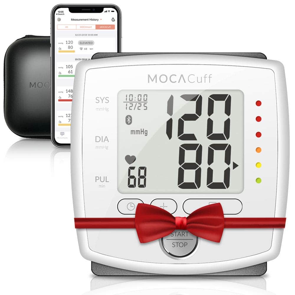 Amazon.com: MOCACuff Bluetooth Wireless Automatic Blood Pressure ...