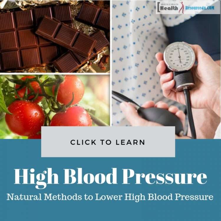 Best Natural Methods to Lower High Blood Pressure