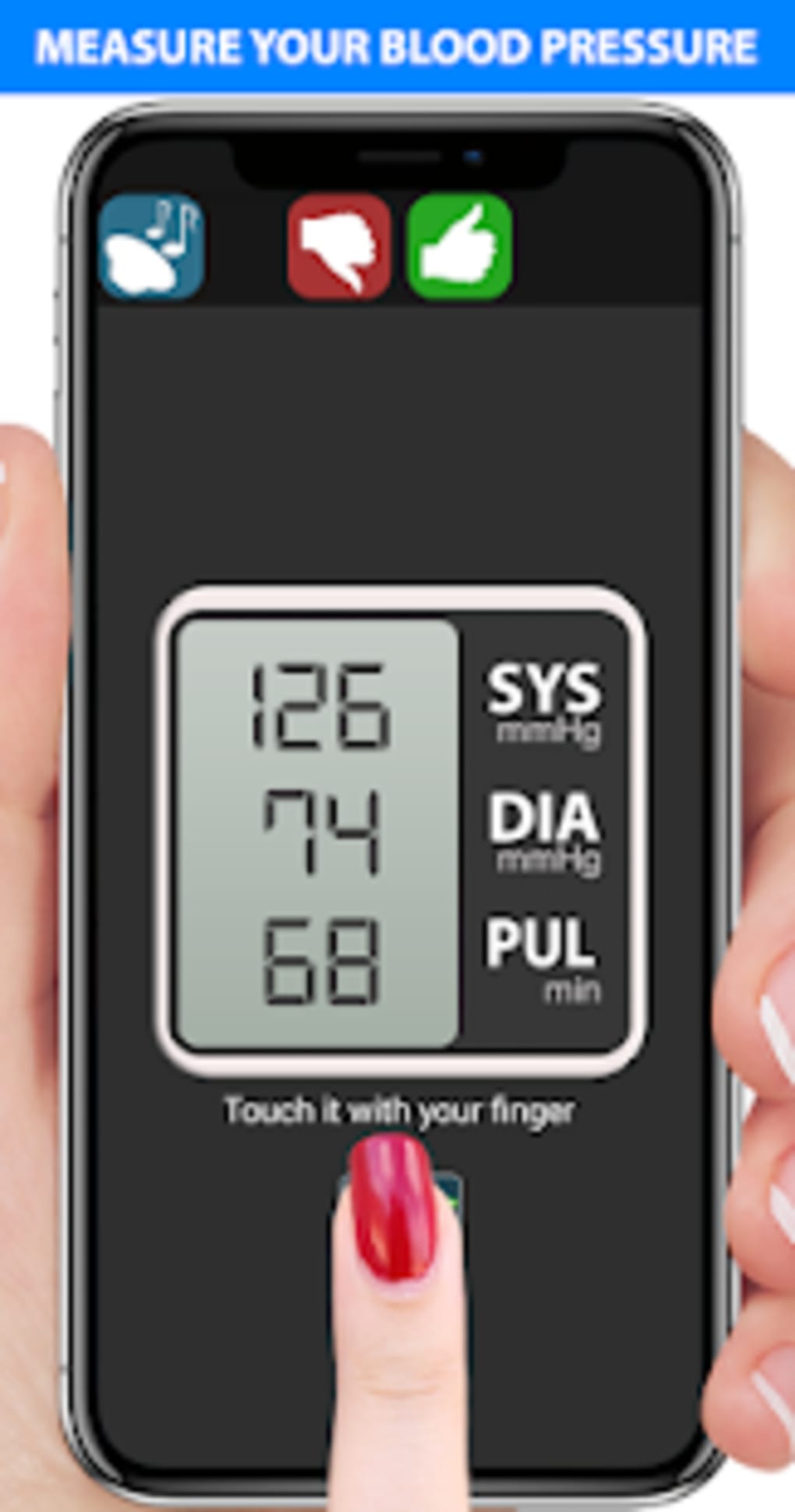Blood Pressure Fingerprint Scanner APK for Android