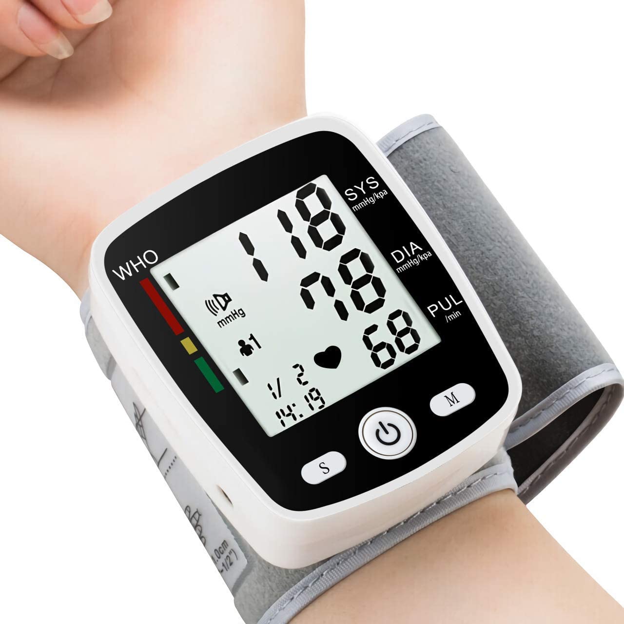 Blood Pressure Monitor, Automatic BP Monitor Irregular Heart Beat ...