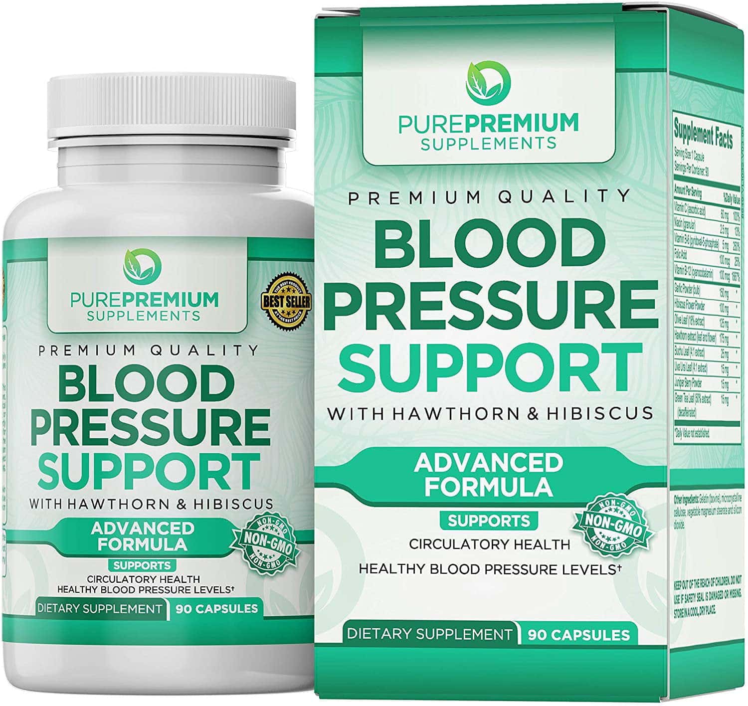 Blood Pressure Support by PurePremium Supplements