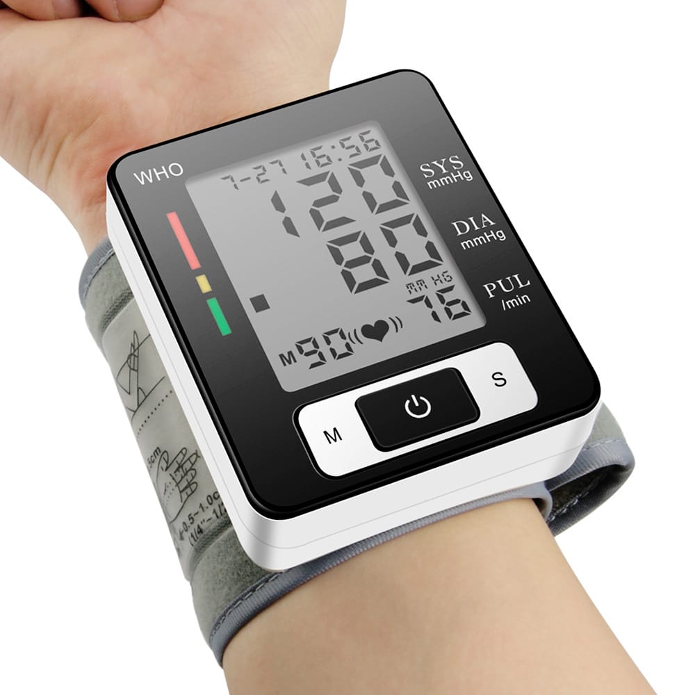 Boxym Home Automatic Wrist Blood Pressure Monitor Blood Pressure Voice ...