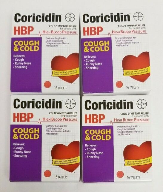Coricidin HBP Cough &  Cold Tablets