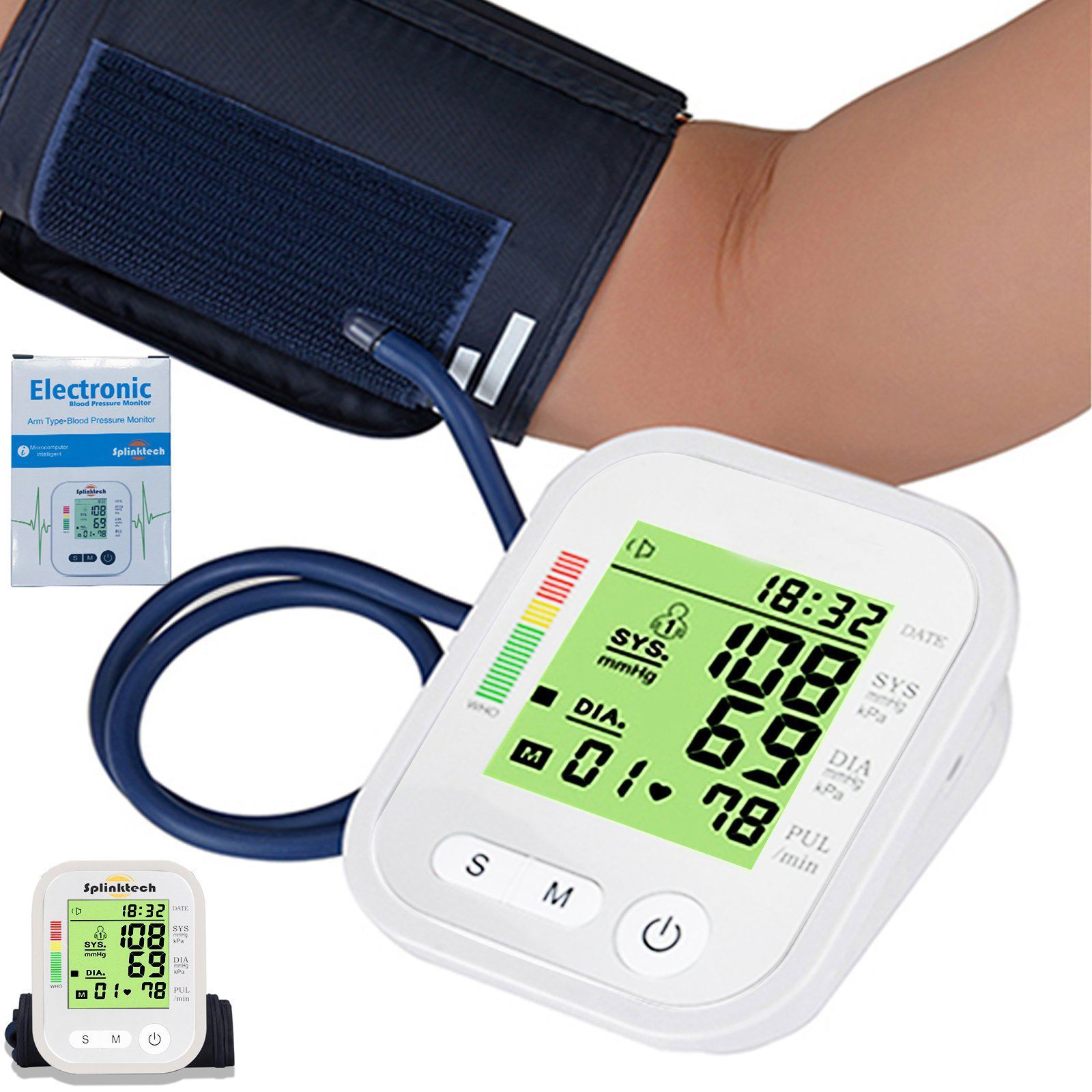 Deshify. RAK283 Electronic Blood Pressure Monitor
