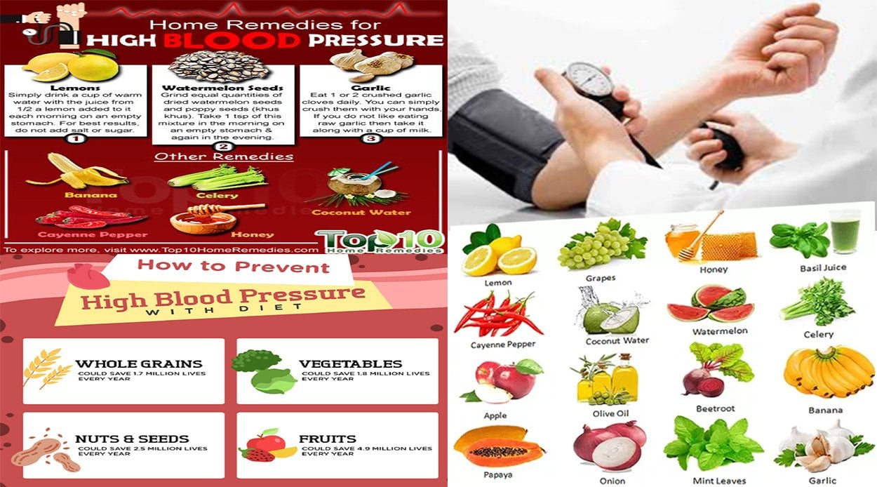 Diet Tips To Reduce High Blood Pressure