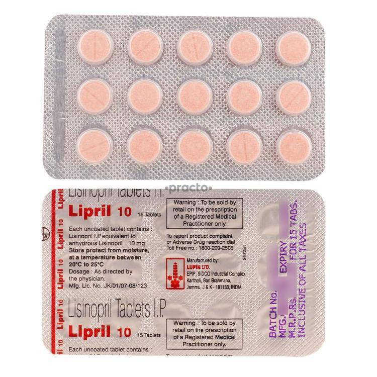 High Blood Pressure Medication Lisinopril Dosage