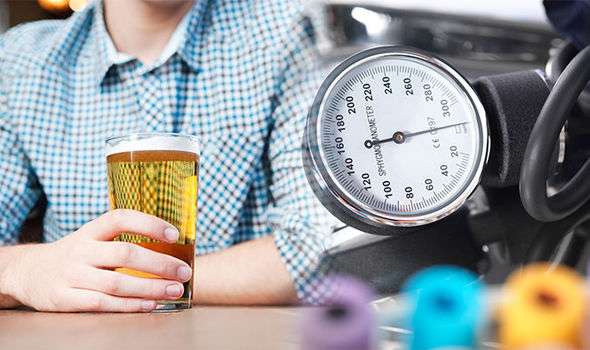 High blood pressure symptoms: How much alcohol is safe if you have an ...