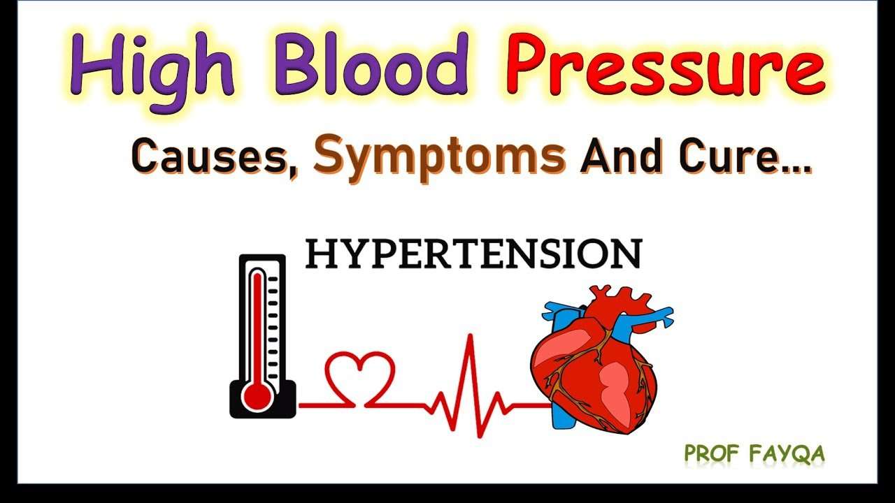 High Blood Pressure(Causes, Symptoms and Cure)