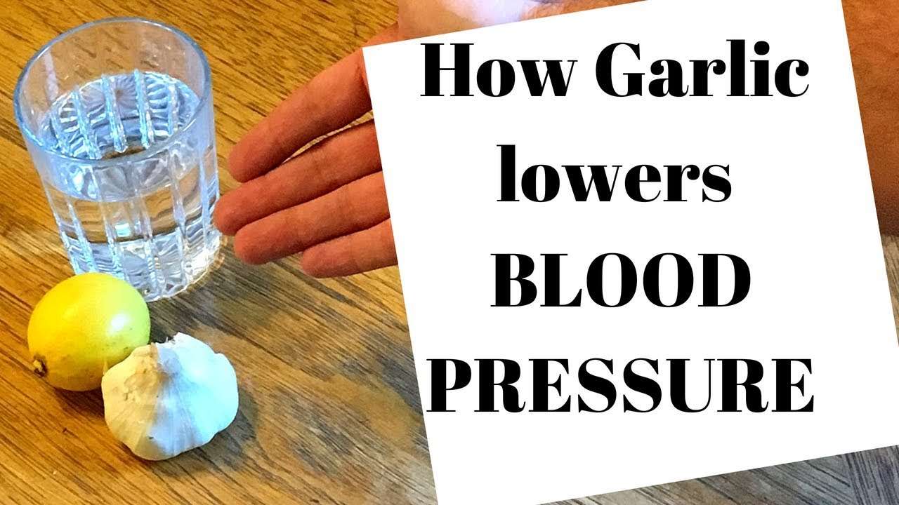 How garlic lowers blood pressure (MUST LEARN)