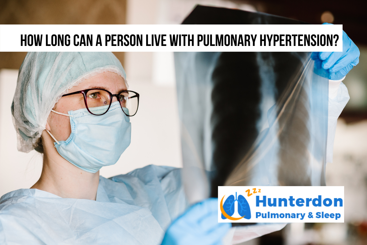 How long can a person live with pulmonary hypertension?
