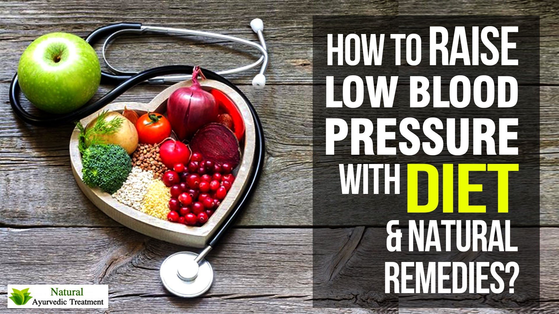 How to Raise Low Blood Pressure with Diet and Natural ...