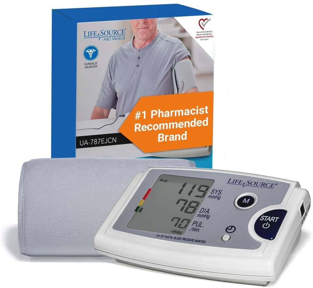 LifeSource Premium Blood Pressure Monitor with Pre