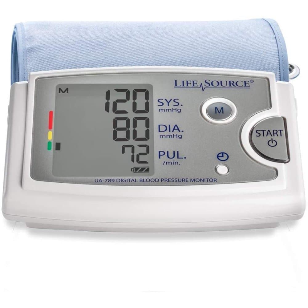 LifeSource Upper Arm Blood Pressure Monitor with Extra Large Cuff (UA ...