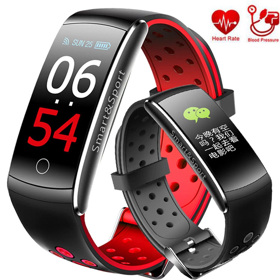 Men and Women Smart Watch Heart Rate Monitor Blood Pressure IP68 ...