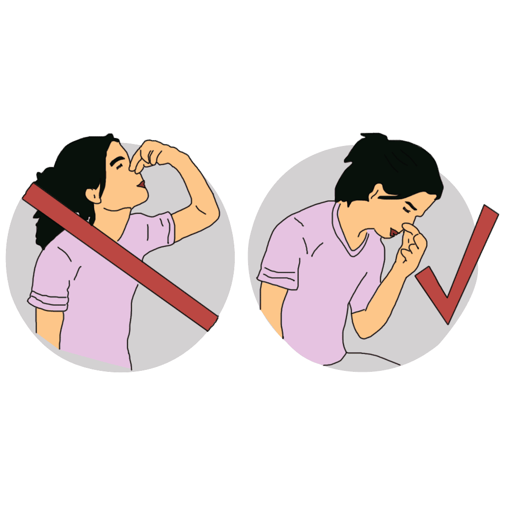 Nose Bleeding Nosebleed First Aid