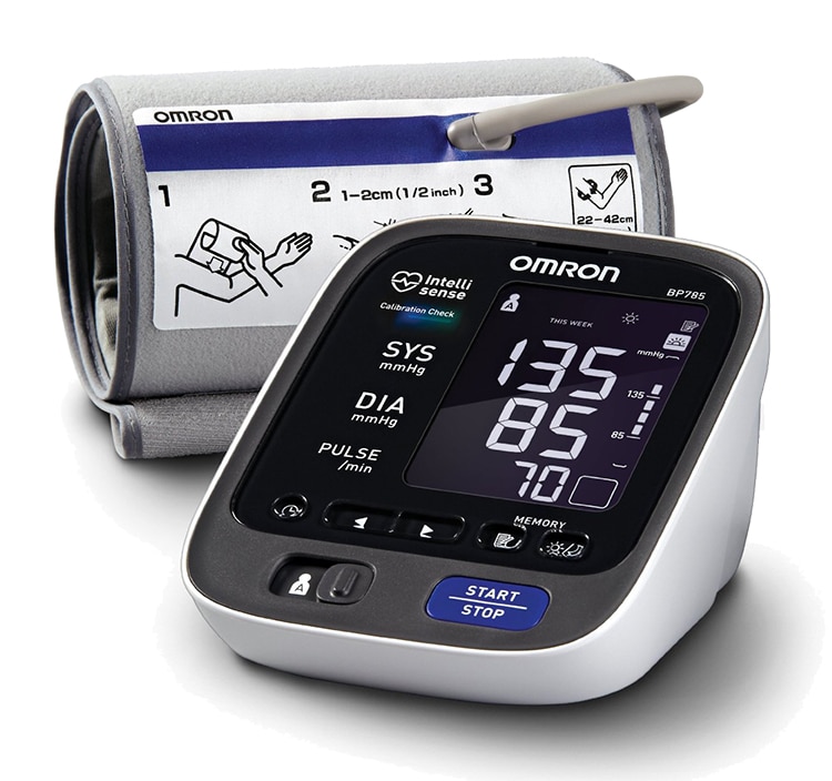 Omron 10 Series Upper Arm Blood Pressure Monitor BP785