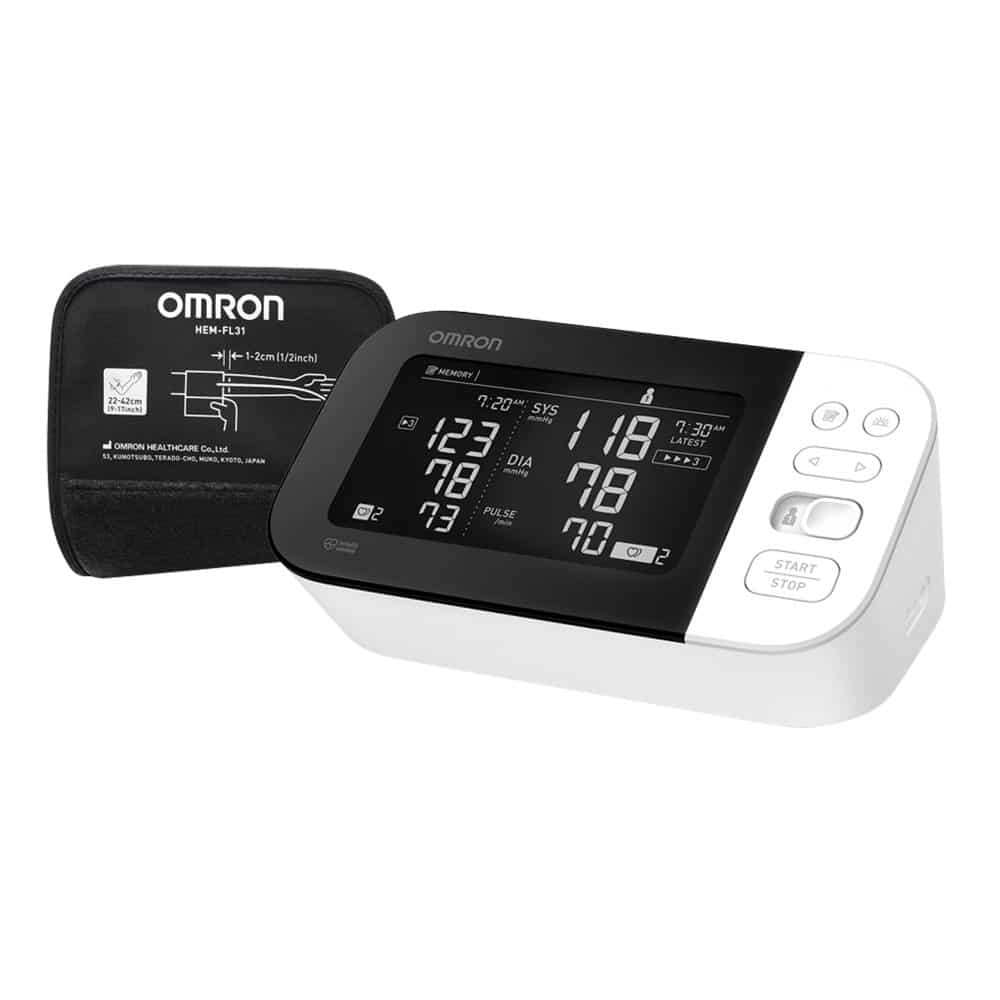 Omron 10 Series Wireless Upper Arm Blood Pressure Monitor (Model BP7450 ...