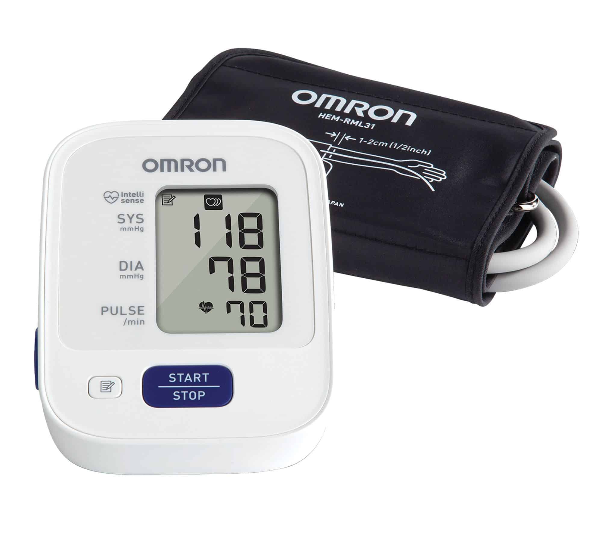 Omron 3 Series Upper Arm Blood Pressure Monitor&  Small Cuff