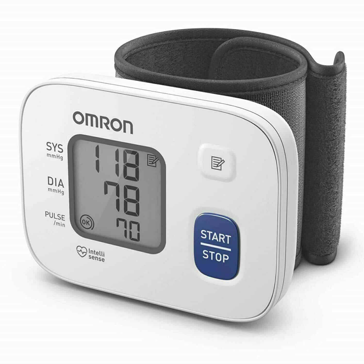 Omron Automatic Wrist Blood Pressure Monitor TC220 Blue w/ Case Dist ...