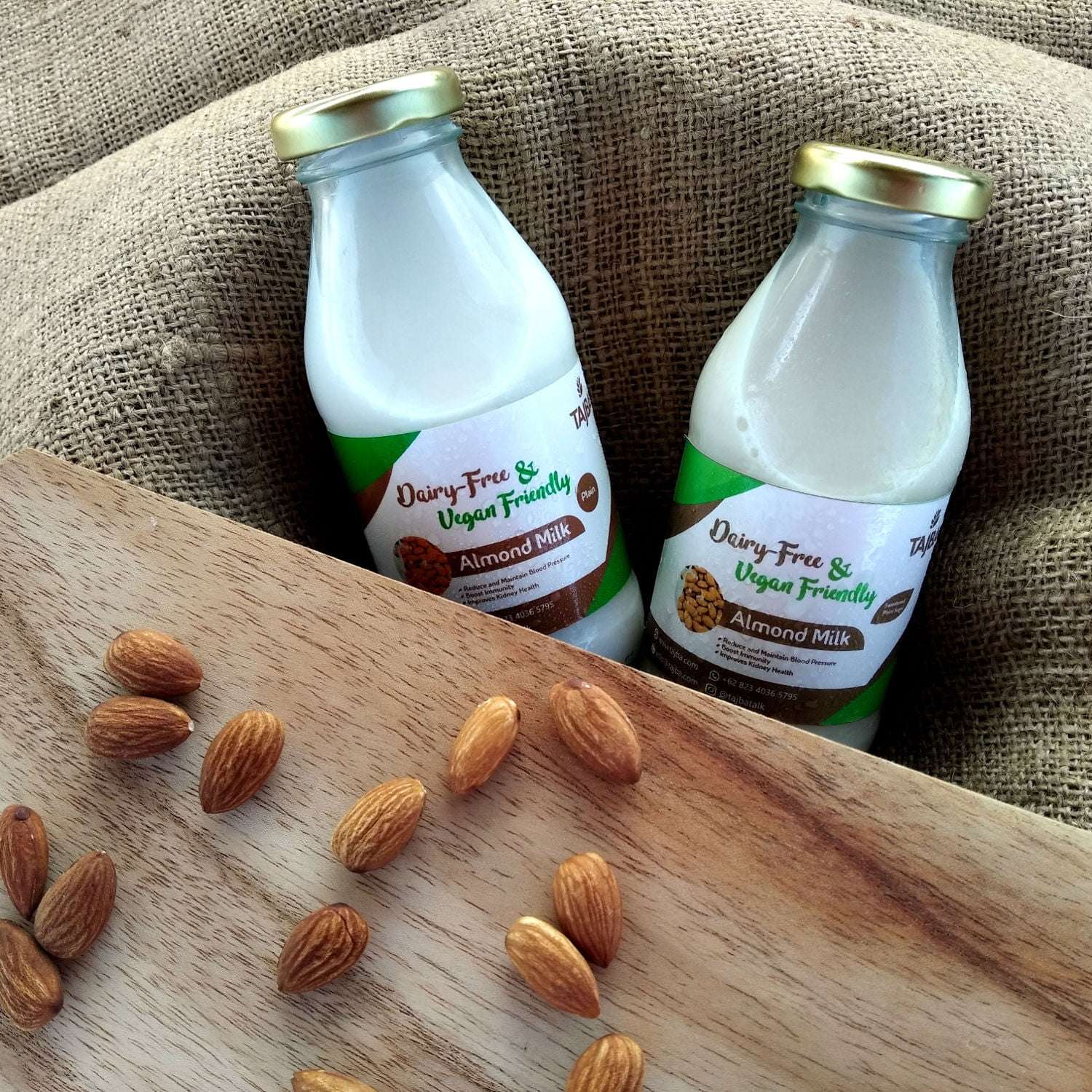 Raw Almond Milk Reduces Blood Pressure â Tajba English ...