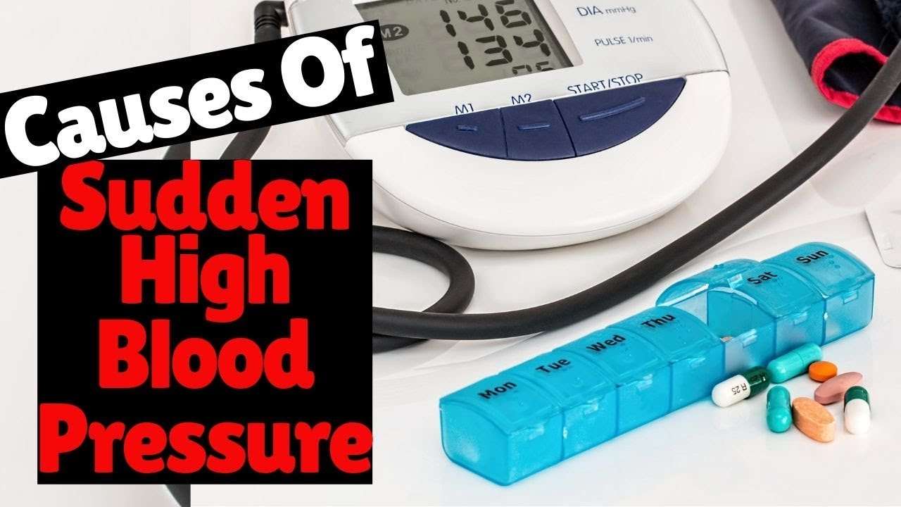 Sudden Increase In Blood Pressure
