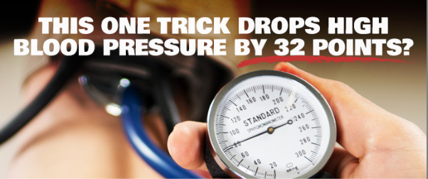 This One Trick Drops High Blood Pressure by 32 Points