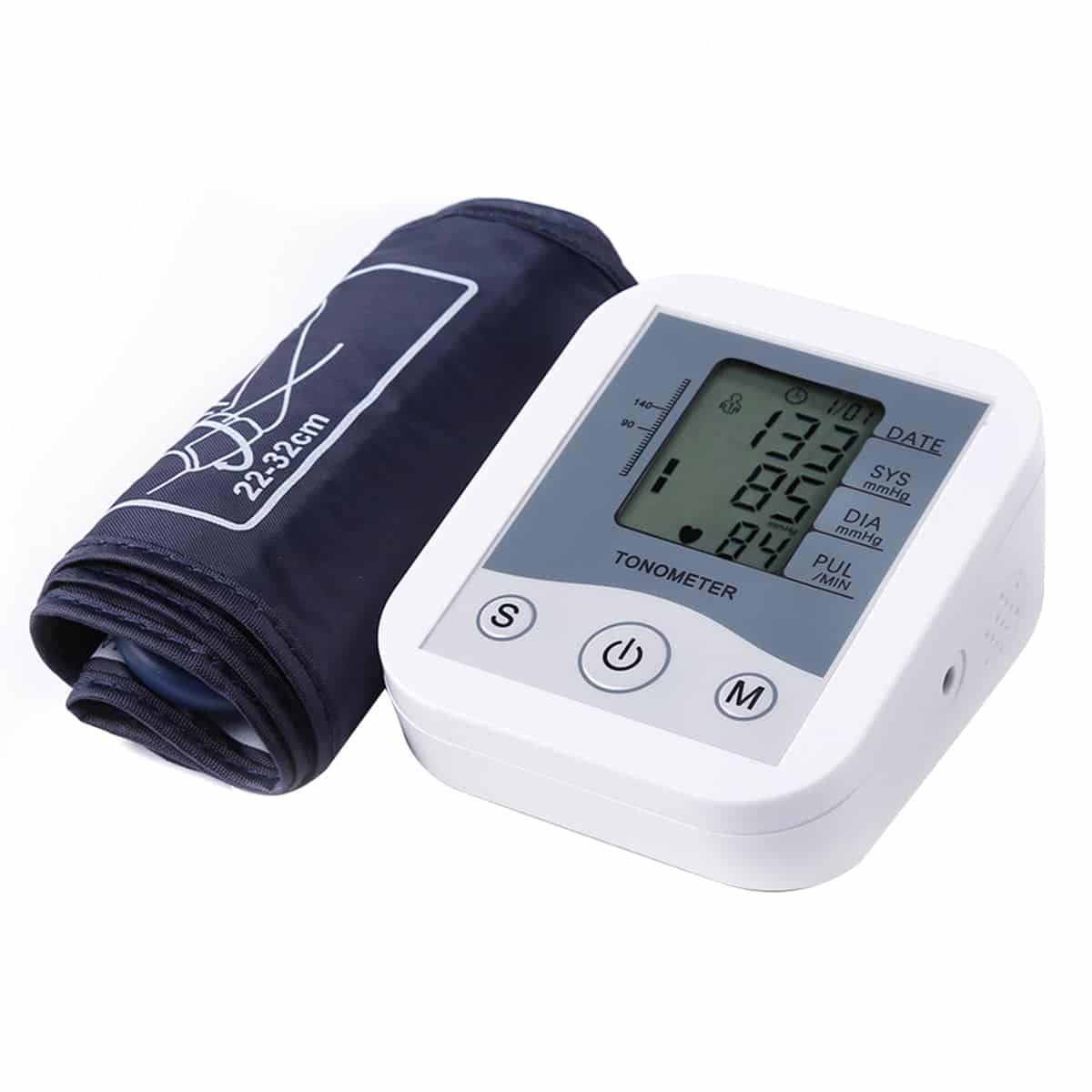 Upper Arm Blood Pressure Monitor Automatic Digital Blood Pressure Cuff ...