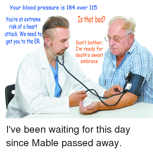 Your Blood Pressure Is 184 Over 115 Is That Bad? You